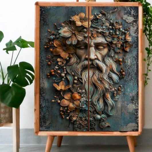 Griekse god Decoupage Tissuepapier