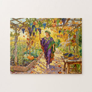 Griekse God Dionysus Wijngaard Wandelpad Legpuzzel