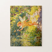 Griekse God Eros in Tuin Legpuzzel (Verticaal)