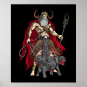 Griekse God Hades Poster (Voorkant)