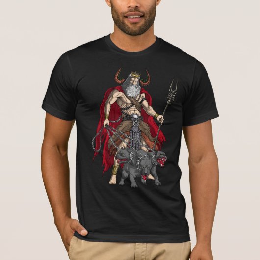 Griekse God Hades T-shirt (Voorkant)