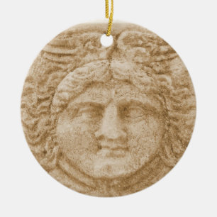 Griekse God HERMES Keramisch Ornament