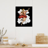 Griekse God Hermes Poster (Keuken)
