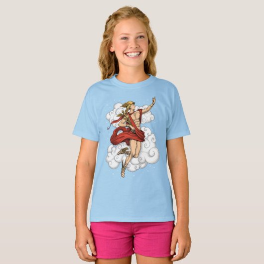 Griekse God Hermes T-shirt (Voorkant volledig)
