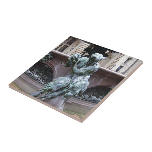 Griekse God Pan Tegeltje (Zijkant)