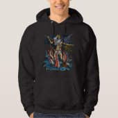 Griekse God Poseidon Hoodie (Voorkant)