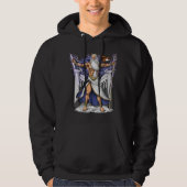 Griekse God Zeus Hoodie (Voorkant)