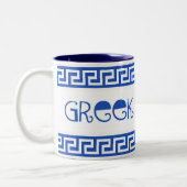 GRIEKSE GODDESS GRIEK KEY TWEEKLEURIGE KOFFIEMOK (Links)