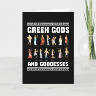 Griekse goden en godinnen Grieken Kaart