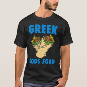 Griekse goden Food Gyros Greek Gyro Funny Griekenl T-shirt