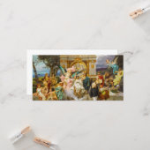 Griekse goden op de berg Parnassus Kaart (Voorkant / Achterkant in situ)