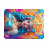 Griekse godin Aphrodite in haar pracht Magneet (Horizontaal)