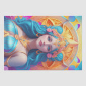 Griekse godin Aphrodite in haar pracht Tissuepapier (Voorkant)