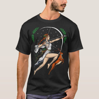 Griekse godin Artemis T-shirt