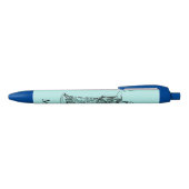 Griekse godin Athena & Monogram Pen (Bovenkant)