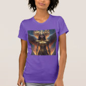Griekse godin Athena T-shirt ontwerp (Voorkant)
