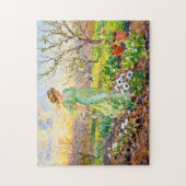 Griekse godin Chloris Lentetuin Legpuzzel (Verticaal)