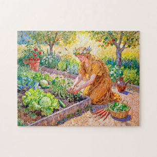 Griekse Godin Demeter Oogsttuin Legpuzzel