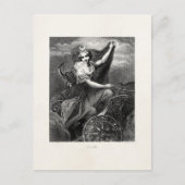  Griekse godin Diana Artemis Roman Ancient Briefkaart (Voorkant)