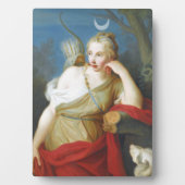 Griekse godin Diana van de Hunt Altar Fotoplaat (voorkant)