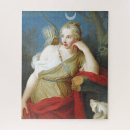 Griekse godin Diana van de Hunt Legpuzzel