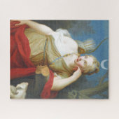 Griekse godin Diana van de Hunt Legpuzzel (Horizontaal)