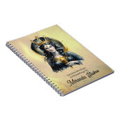 Griekse godin Hecate occulte mystieke koningin Notitieboek (Rechterzijde)