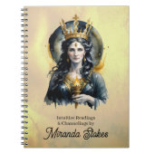 Griekse godin Hecate occulte mystieke koningin Notitieboek (Voorkant)