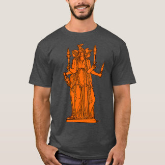 Griekse godin Hecate T-shirt