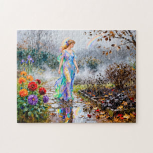 Griekse Godin Iris November Regen Legpuzzel