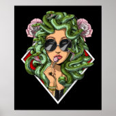 Griekse godin Medusa Poster (Voorkant)