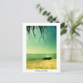 Griekse groeten briefkaart (Staand voorkant)