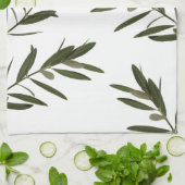 Griekse grootmoeder Olijfbijkantoren in Yiayia Theedoek (Gevouwen)