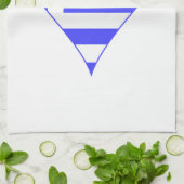 Griekse Hart Vlag Funky Theedoek (Gevouwen)