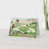  Griekse herder Pasen / Pascha Groeten Feestdagen Kaart (Voorkant)