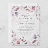 griekse herfst floral bruiloft uitnodiging (Voorkant)