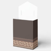 Griekse hoofdgrens bedankdoosjes (Geopend)