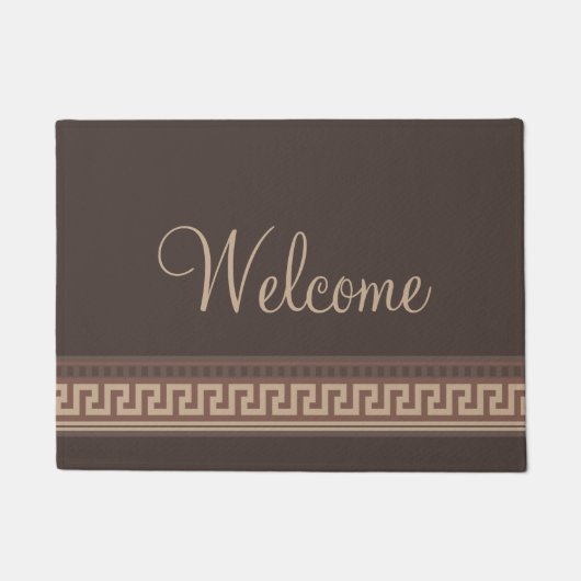 Griekse hoofdgrens deurmat (Voorkant)