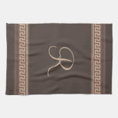 Griekse hoofdgrens theedoek (Horizontaal)