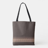 Griekse hoofdgrens tote bag (Achterkant)