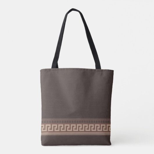 Griekse hoofdgrens tote bag (Achterkant)
