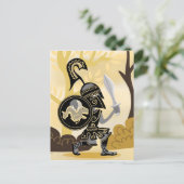 Griekse Hoplite Briefkaart (Staand voorkant)