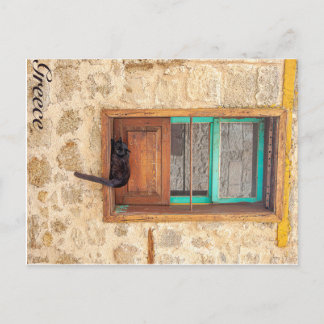 Griekse kat briefkaart