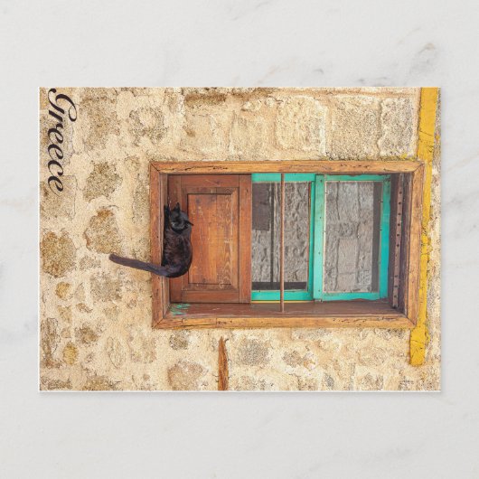 Griekse kat briefkaart (Voorkant)
