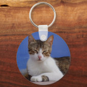 Griekse kat-Sleutelhanger Sleutelhanger (Voorkant)