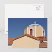 Griekse kerk briefkaart (Voorkant / Achterkant)