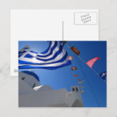 Griekse kerk briefkaart (Voorkant / Achterkant)