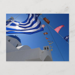 Griekse kerk briefkaart