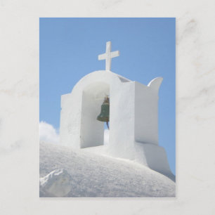 Griekse Kerk in Santorini Briefkaart