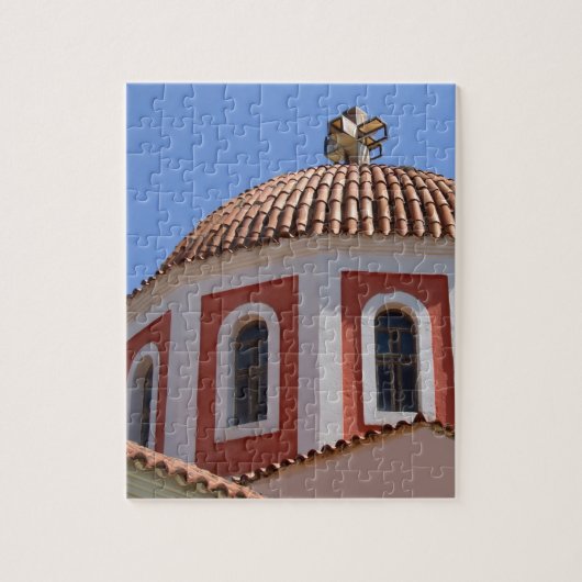 Griekse kerk Puzzle Legpuzzel (Verticaal)